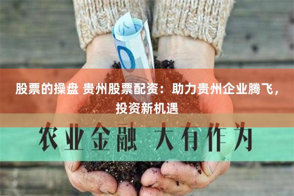 股票的操盘 贵州股票配资：助力贵州企业腾飞，投资新机遇